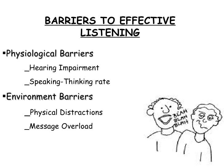 Listening skills
