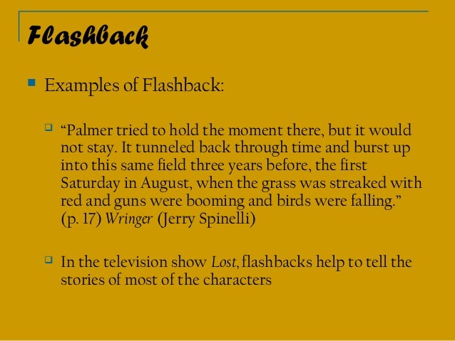 Flashback Essay
