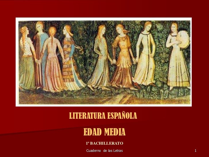 Literatura española-edad-media