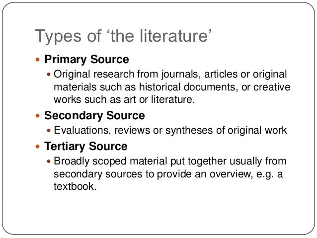 types of literature reviews research types of literature reviews research