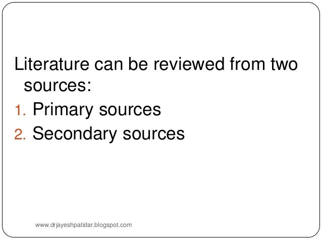 Review of literature on primary education in india