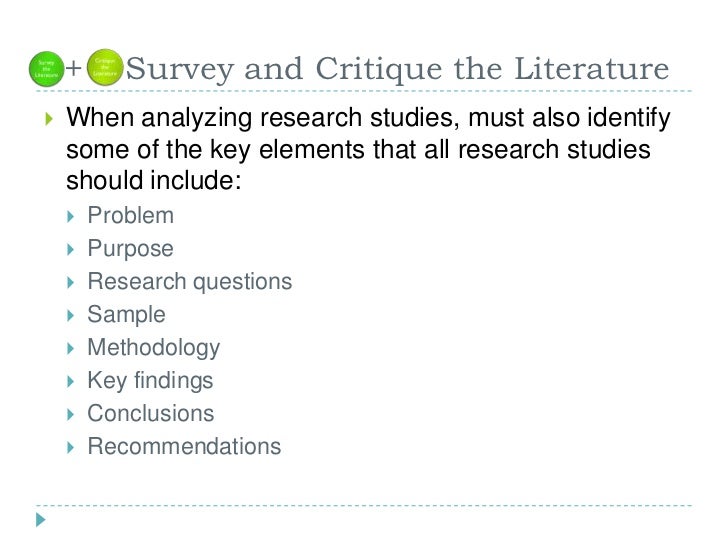 The literature review process recommendations for researchers