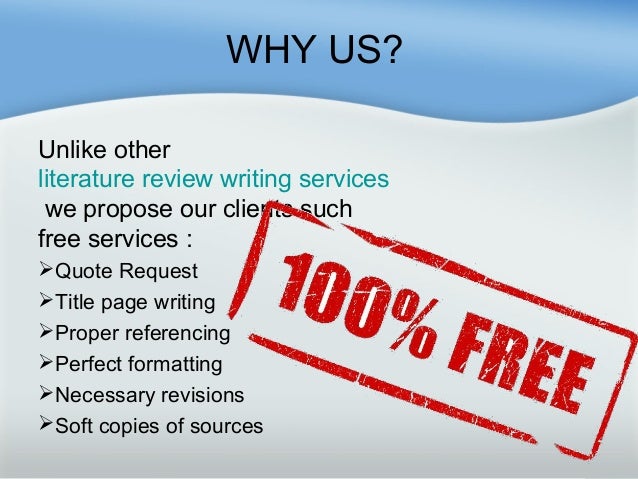 Logical Custom Literature Review from Smart Writing Service