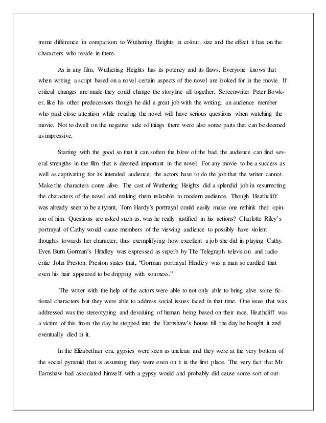 Health Needs Assessment Essay Confinement Control And Gender In Wuthering Heights Business Plan Writing Services Edmonton also Algebra 2 Online Critical Essays Of Wuthering Heights The Magnanimity Of Wuthering Example Essay Thesis