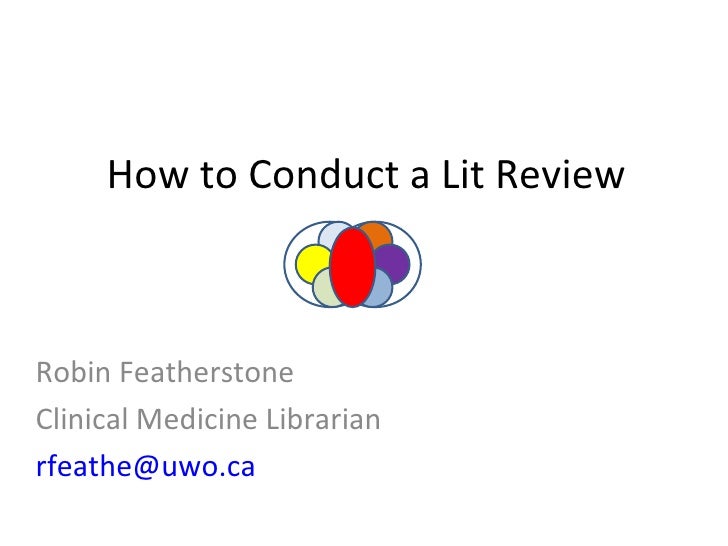how to conduct a literature review in education