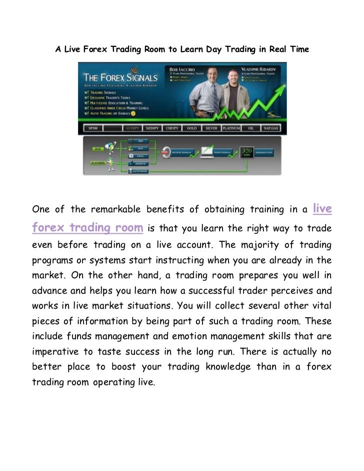 live forex trading room