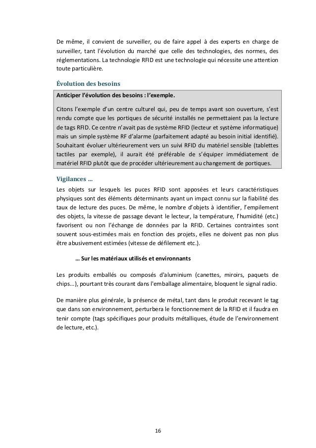 exemple de projet rfid