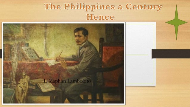 on the philippines a century hence on the philippines a century hence