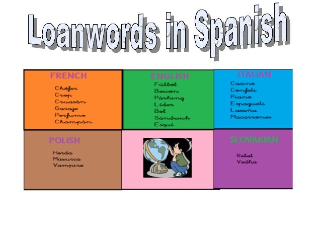 Loanwords In Spanish Loanwords In Spanish
