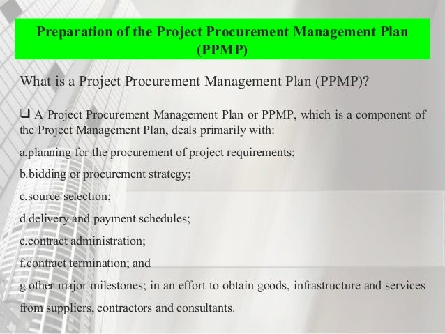 type of procurement strategies type of procurement strategies