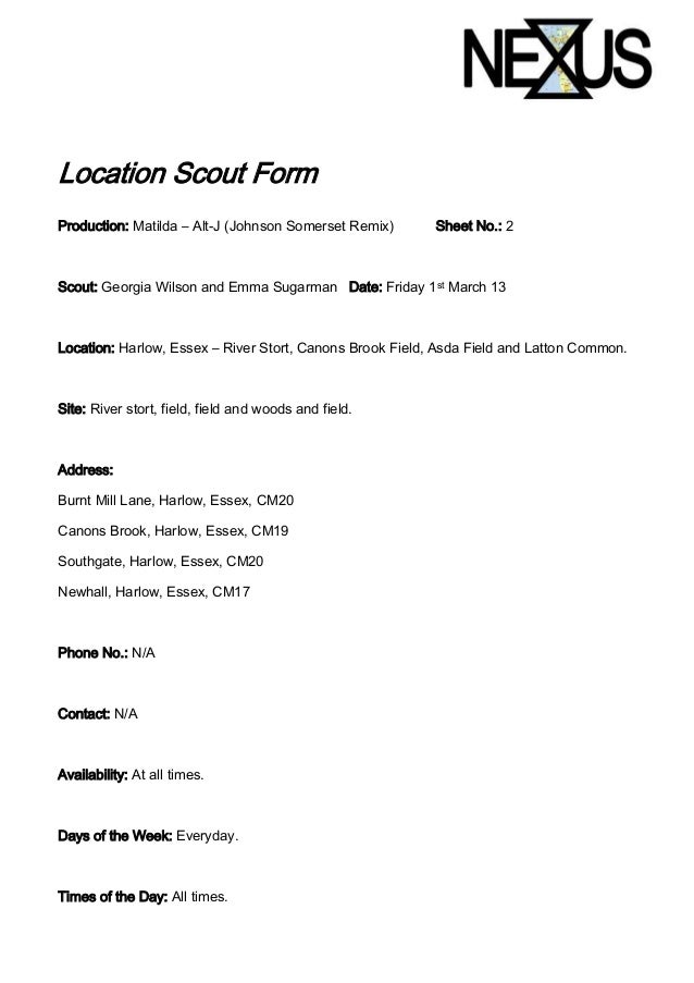 for lication form