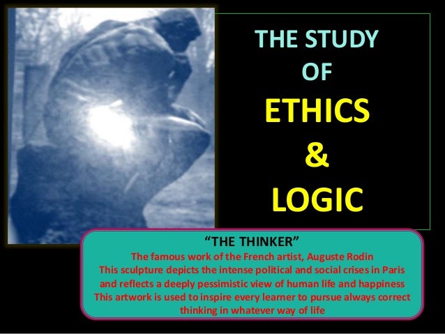 Ethics and logic