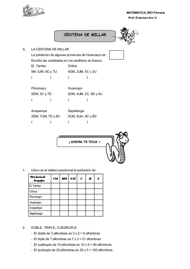 Logico matematica tercer grado segunda parte
