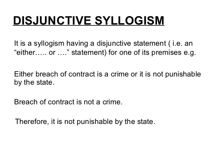 What are some examples of syllogism?