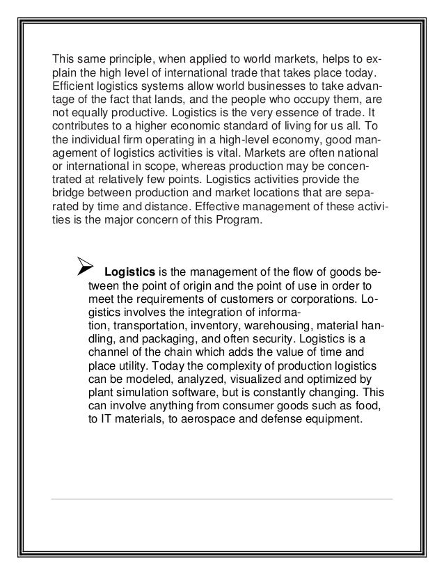 Operation management assignment