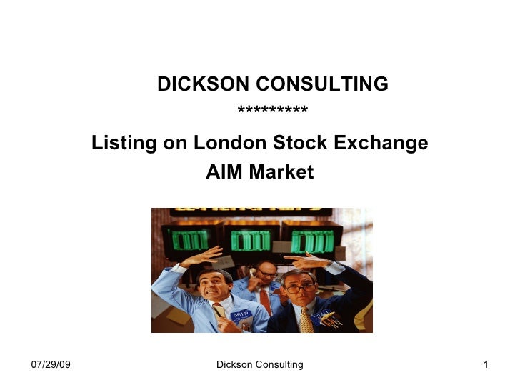 london stock exchange announcements