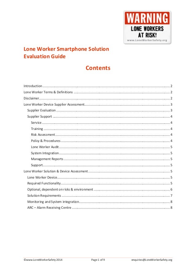 How To Choose The Right Lone Worker Smartphone App For Your Business