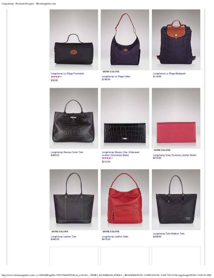 longchamp jacquard