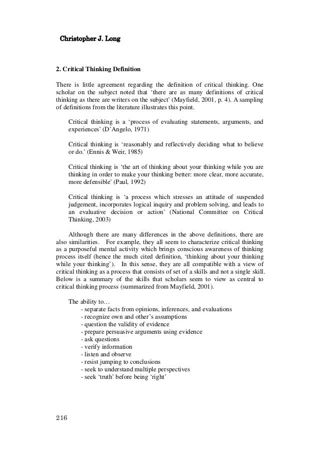 uncg critical thinking skills evaluation instrument uncg critical thinking skills evaluation instrument