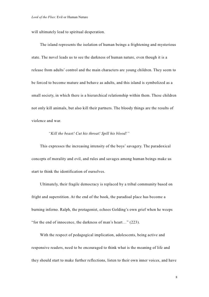 human nature essay lord flies human nature essay lord flies