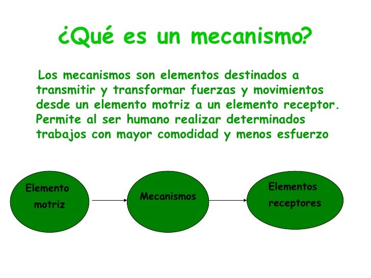 Los Mecanismos Los Mecanismos