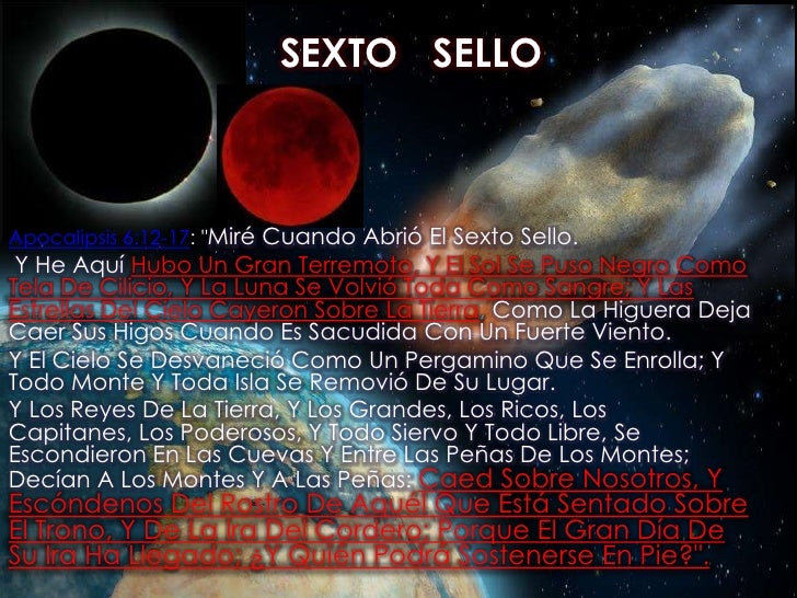 Los 7 sellos del apocalipsis