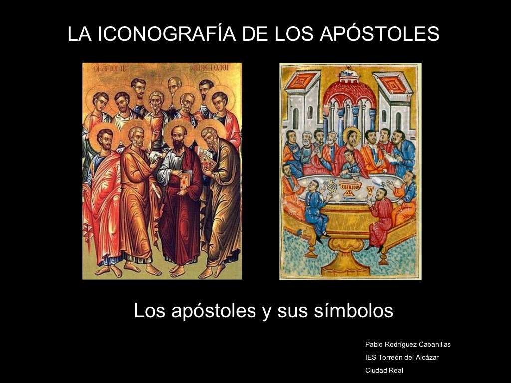 PPT Iconografia Apostoles