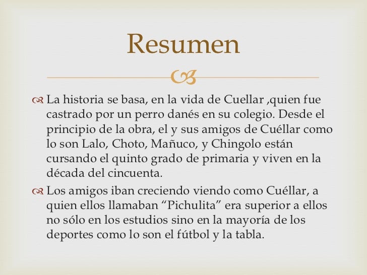 Los cachorros ( mario vargas ll)