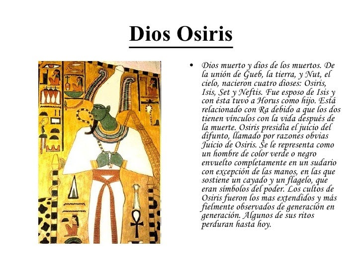 Resultado de imagen para dioses de egipto y su significado