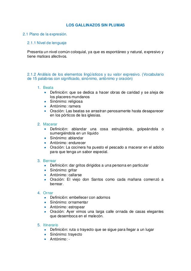 preguntas inferenciales de gallinazos sin plumas an 225 lisis los gallinazos sin plumas juan ram 243 n ribeyro preguntas inferenciales de gallinazos sin plumas an 225 lisis los gallinazos sin plumas juan ram 243 n ribeyro