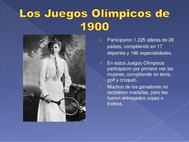 Los Juegos Olímpicos de París 1900