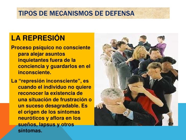 Los mecanismos de defensa 2011 Los mecanismos de defensa 2011