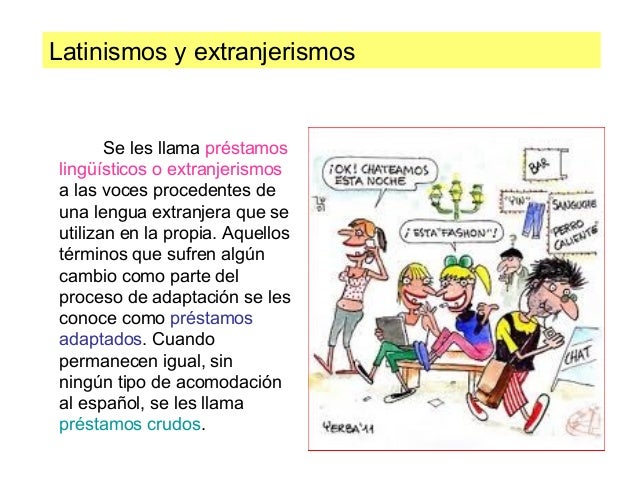 Resultado de imagen para latinismos y extranjerismos
