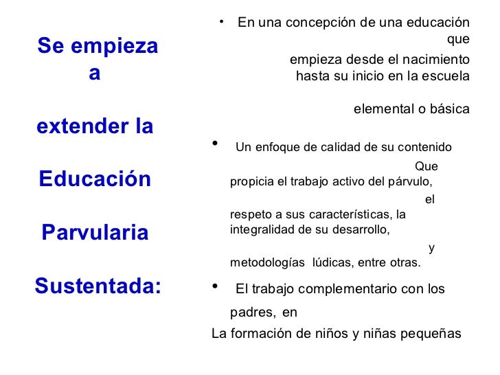 Los origenes de la educacion parvularia en chile