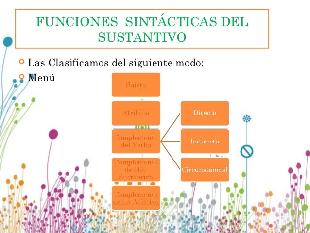 Los sustantivos