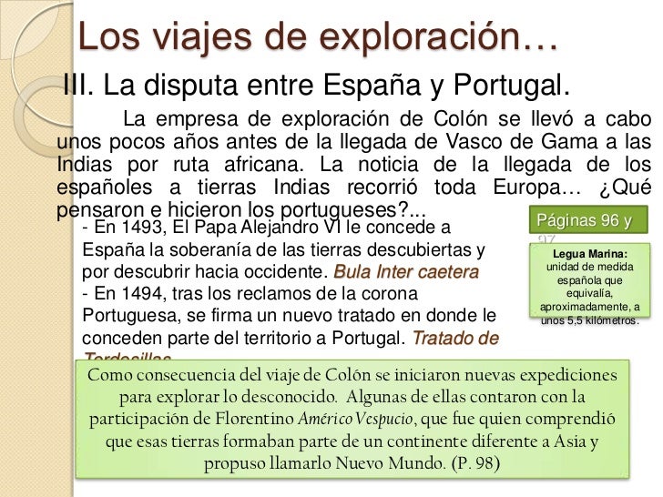 Los viajes de exploración
