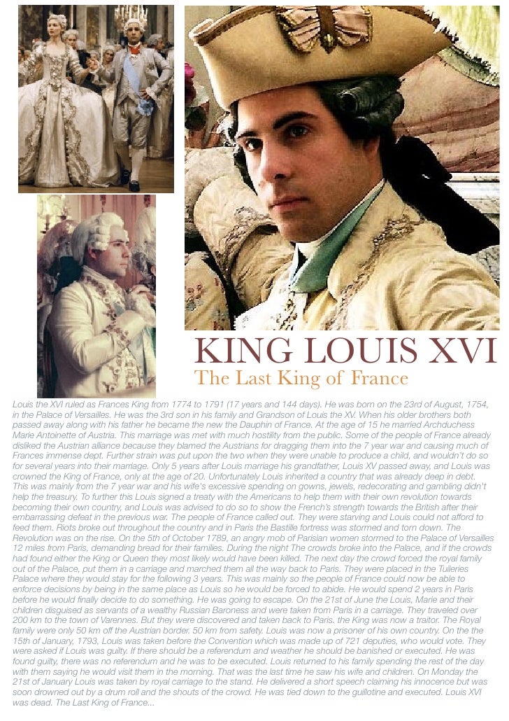Louis XVI Biography