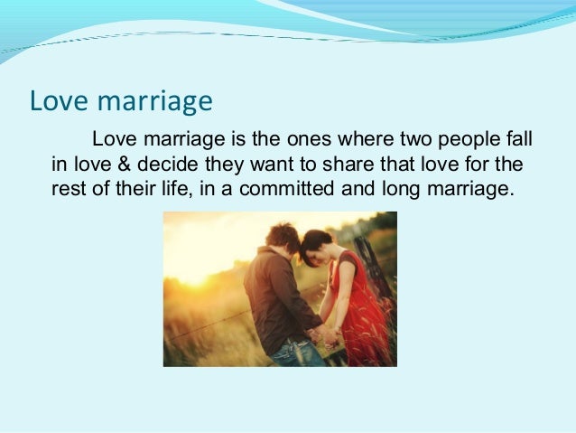 Sample essay about love and marriage
