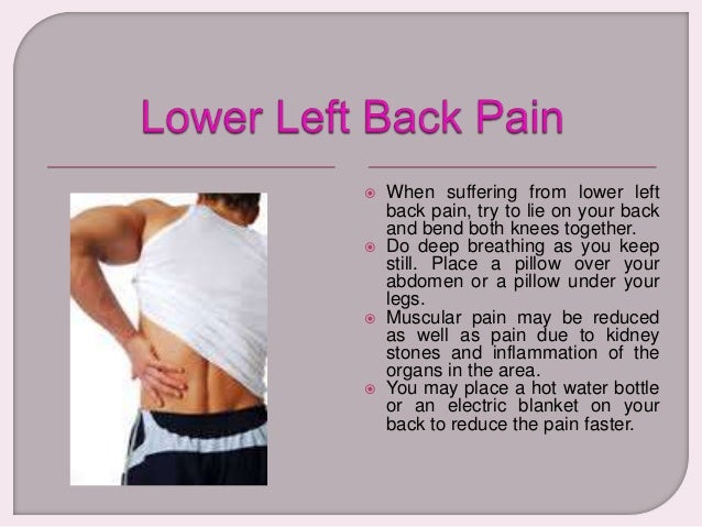 Lower Left Back Pain