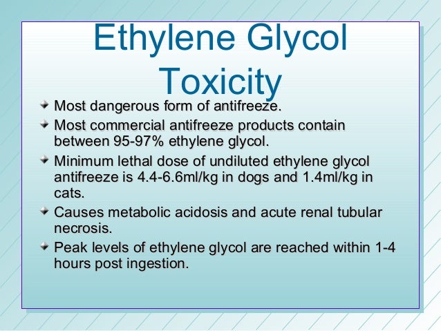 ethylene glycol antidote ethylene glycol antidote