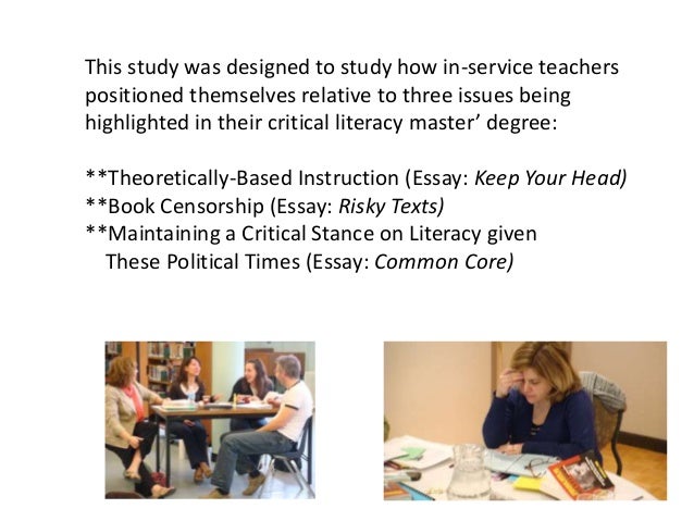 Thesis on in-service training