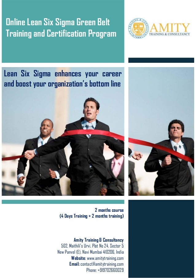 Lean Six Sigma Training Programs
