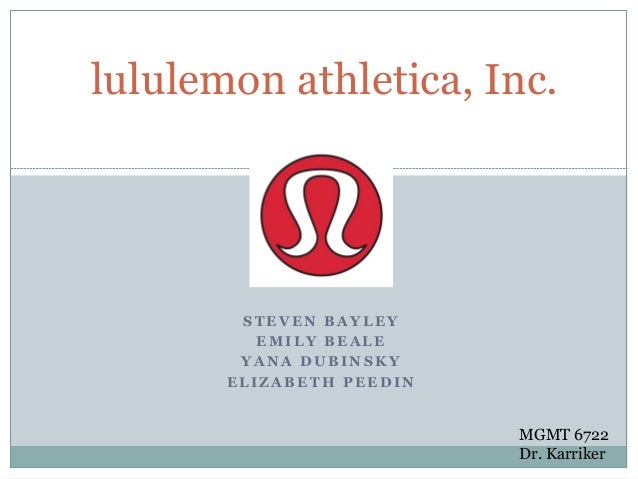 lululemon swot analysis lululemon case study