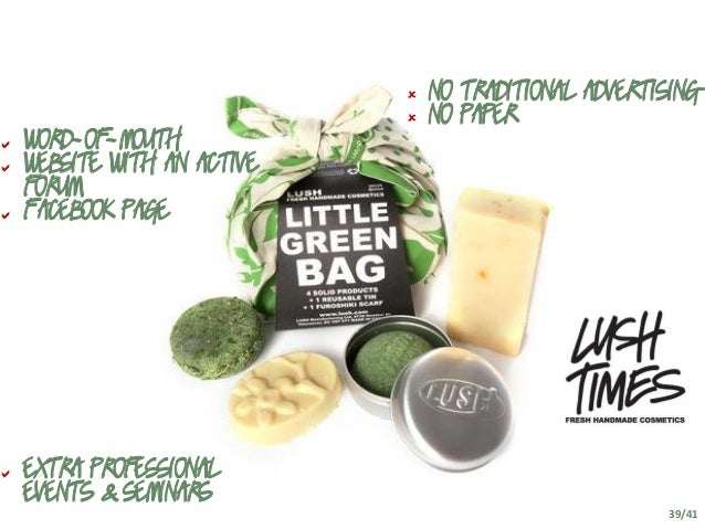 Image result for lush advertising