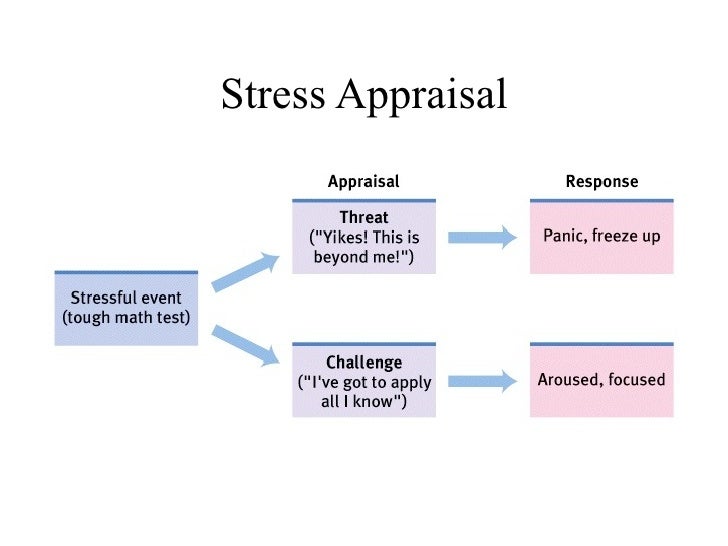 Stress Appraisal And Coping Stress Slides
