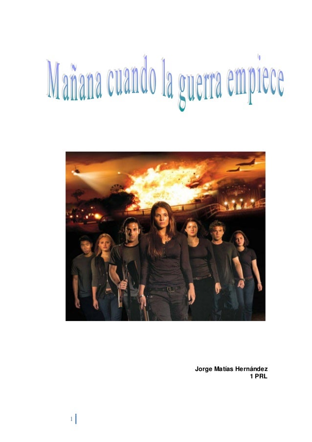 Una clase de película: Mañana cuando la guerra empiece