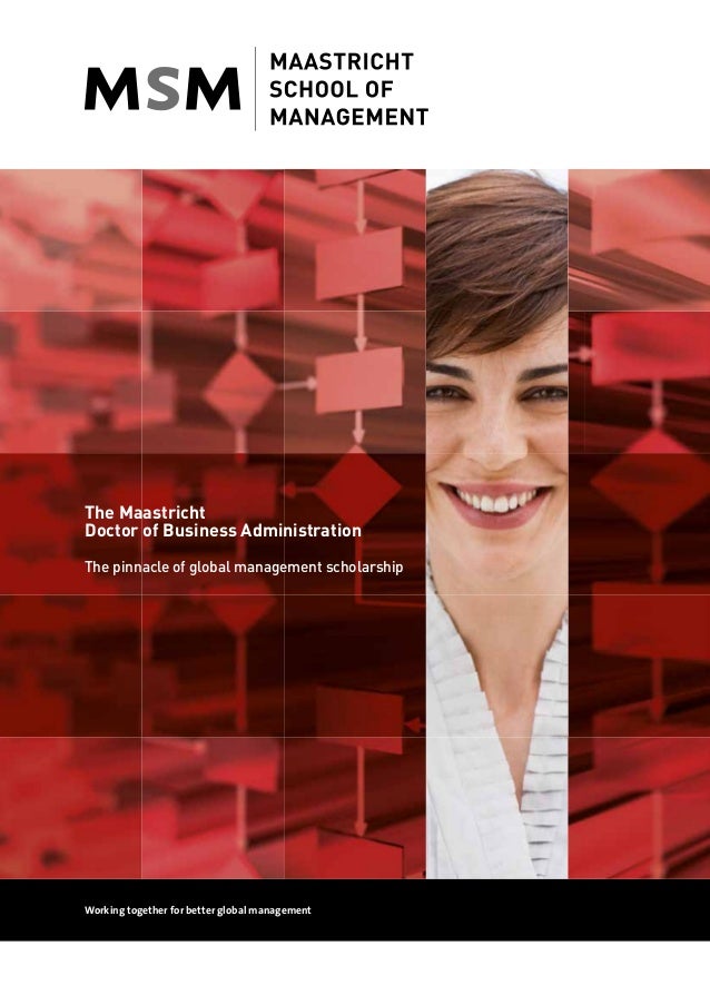 Doctor Of Business Administration - Doctor of business administration brochure Doctor Of Business Administration - Doctor of business administration brochure