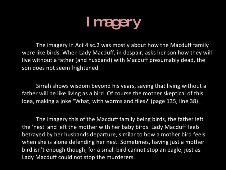 macbeth imagery essay