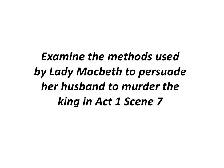 macbeth essay act 1 scene 7