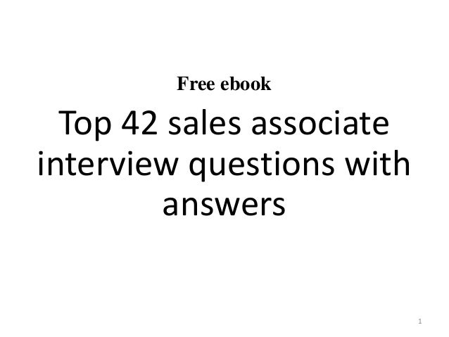 Macy's sales associate interview questions and answers